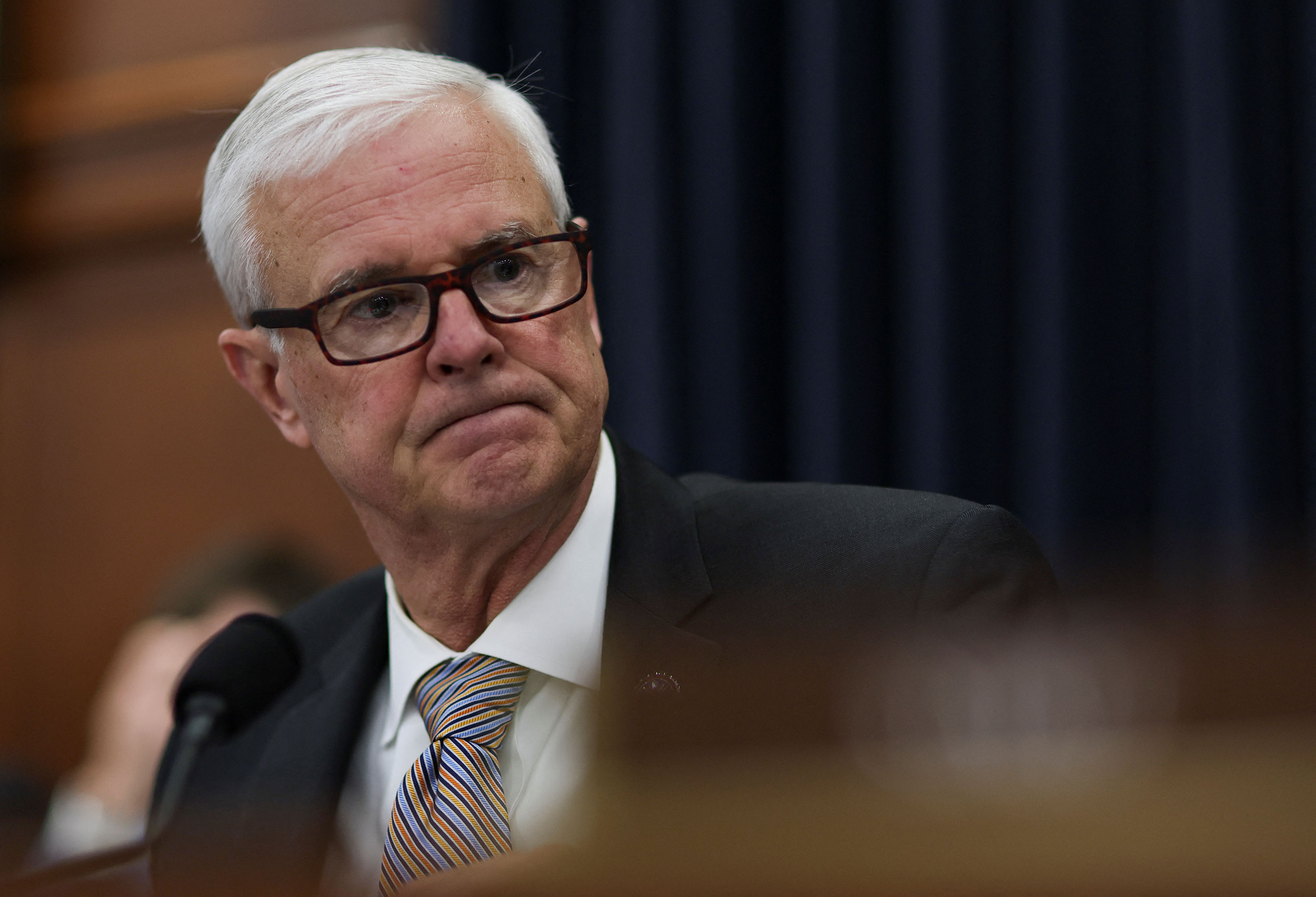 Rep. Steve Womack attends a House Financial Services and General Government Subcommittee hearing on Capitol Hill in March.